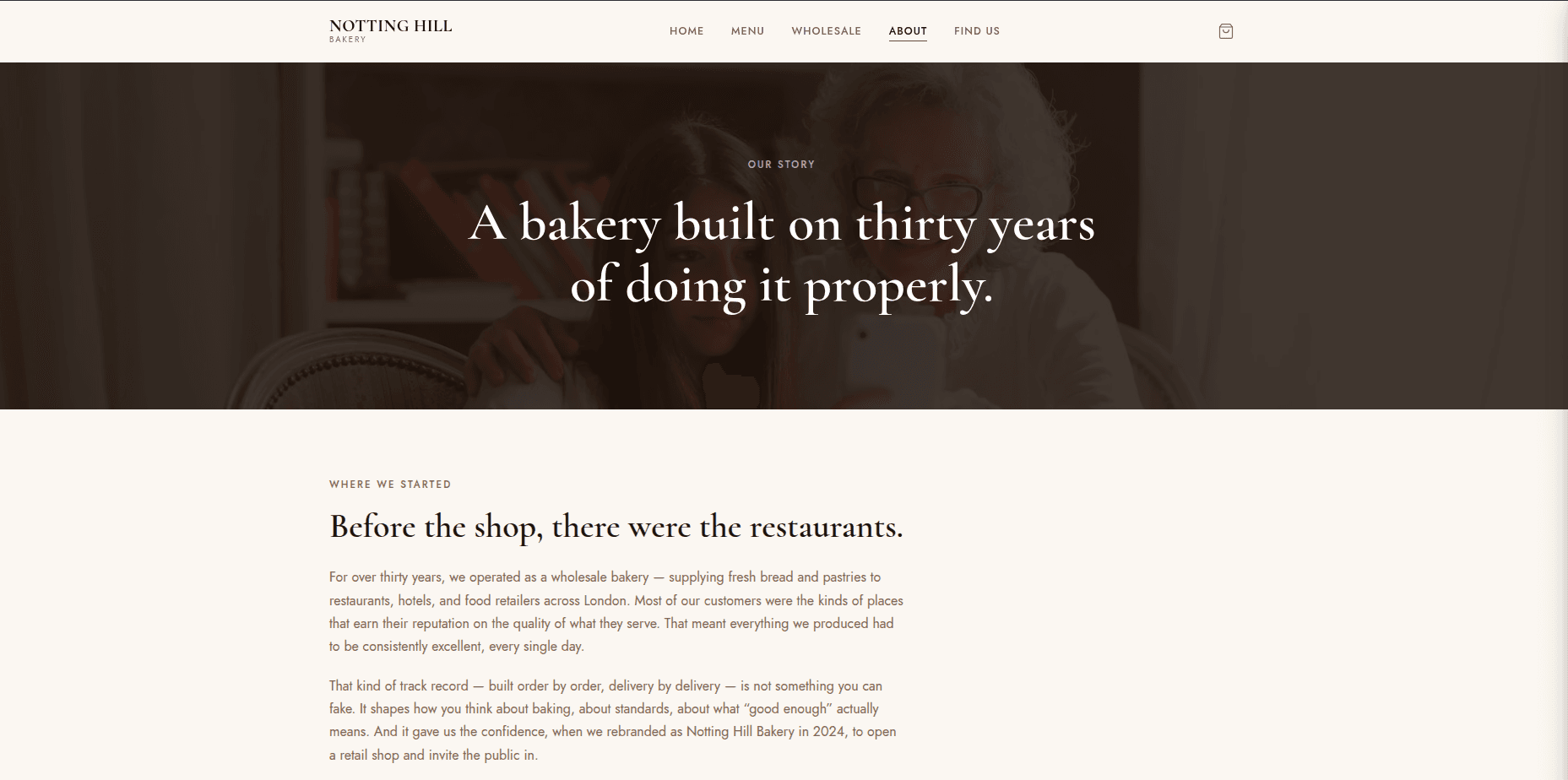 Notting Hill Bakery case study thumbnail